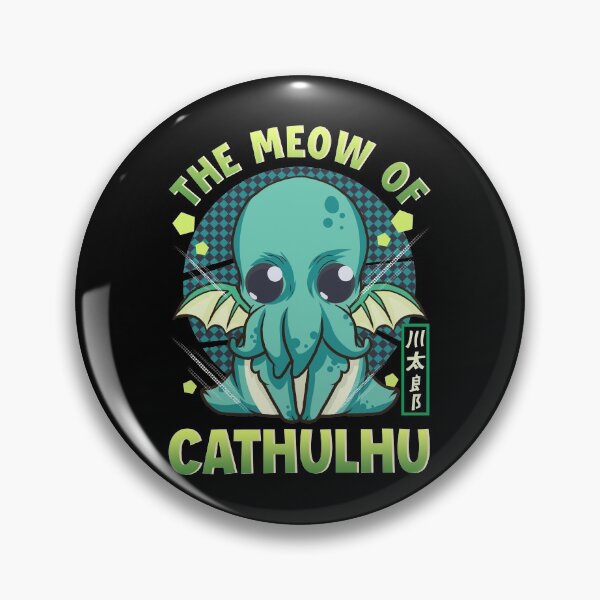 Item preview, The Meow Of Cathulhu Funny Satanic Cthulhu Cat Pun designed and sold by perfectpresents.