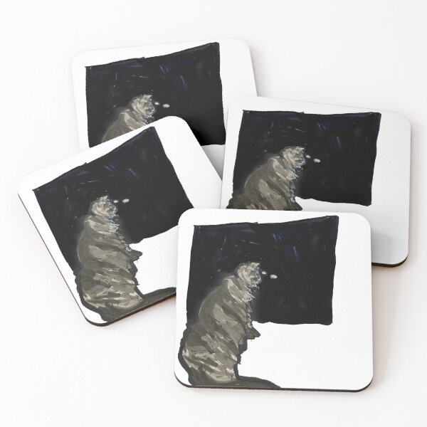 Item preview, Cursed cat looking in window  designed and sold by sexymaxweber.