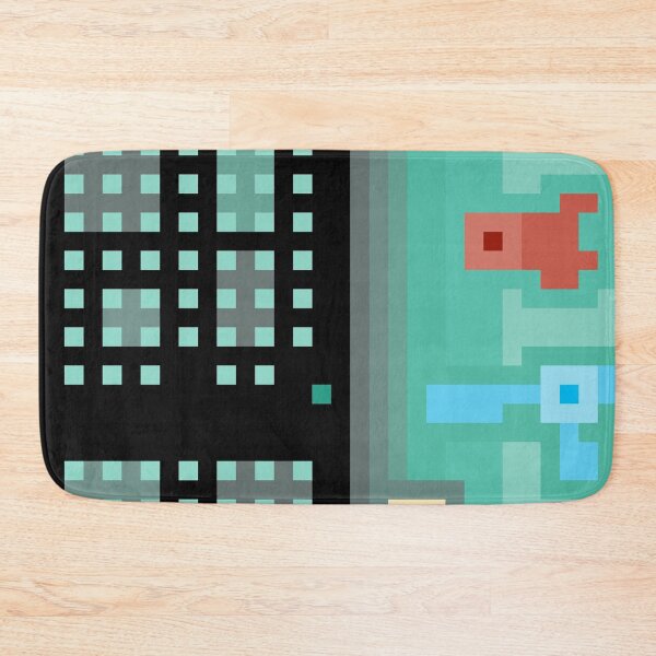 Item preview, The First Step - 0024 - Original Abstract Pixel Art designed and sold by pixonpu.