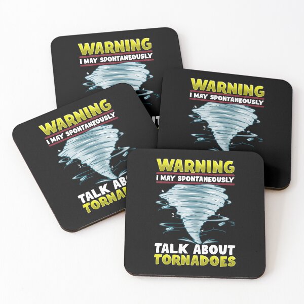 Item preview, Warning I May Spontaneously Talk About Tornadoes designed and sold by perfectpresents.