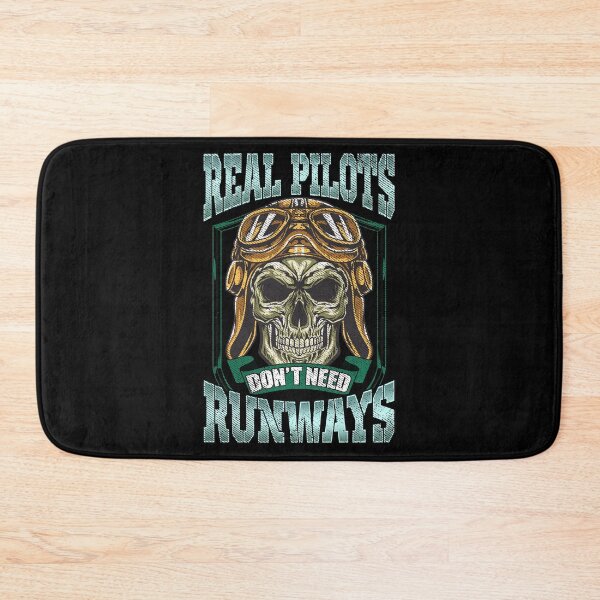 Item preview, Real Pilots Don't Need Runways Helicopter Pun designed and sold by perfectpresents.