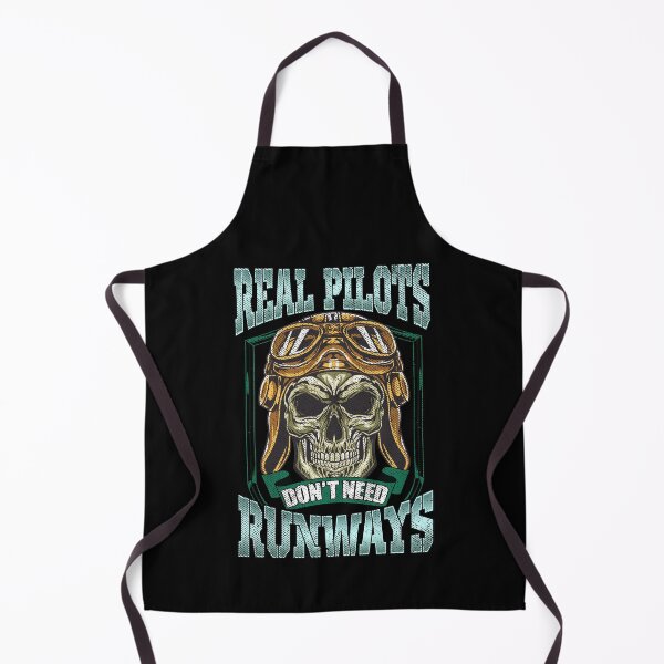 Item preview, Real Pilots Don't Need Runways Helicopter Pun designed and sold by perfectpresents.