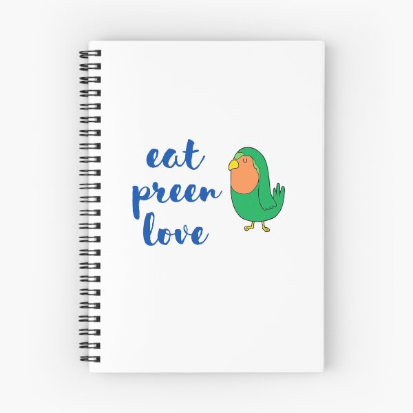 Item preview, Eat preen love (parrot routine) designed and sold by appareltolove.