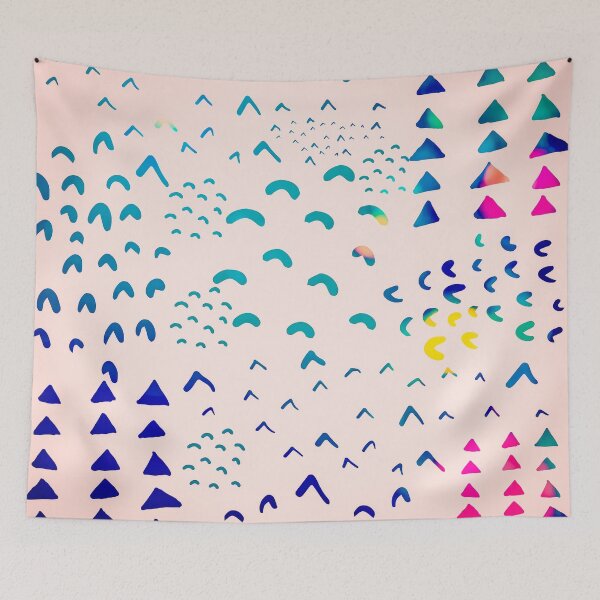 Item preview, Pastel Pink Abstract Safari Pattern designed and sold by Designs By YL.