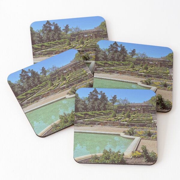 Item preview, Terrace with Pool in Botanical Garden designed and sold by Superior-Prints.