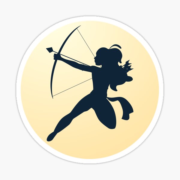 Archery Silhouette Gifts Merchandise Redbubble - bow and arrow wild west roblox