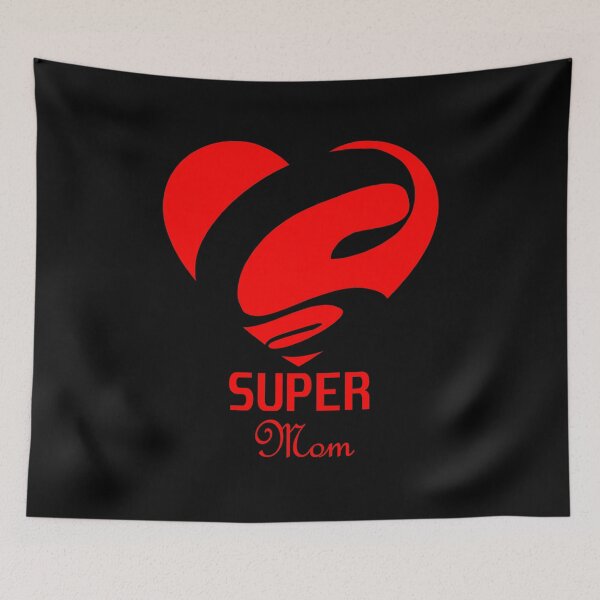 Item preview, Super Mom, Happy Mother's Day designed and sold by ZaydounStark.