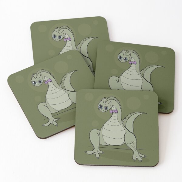 Item preview, Fancy Green Kaiju Monster with Bow Tie designed and sold by Otter-Grotto.