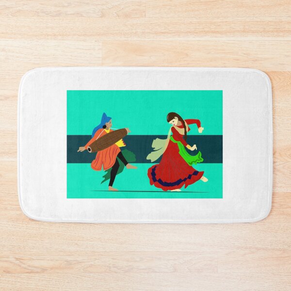 Item preview, Couple performing Kachhi ghodi folk dance of Rajasthan, India designed and sold by deeplaxman.