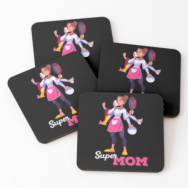 Item preview, Super Mom, Happy Mother's Day designed and sold by ZaydounStark.