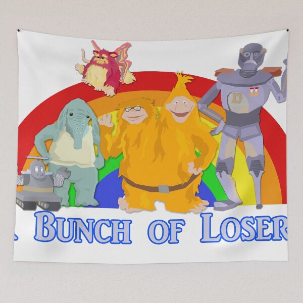 Item preview, A Bunch of Losers, Captain Eo Crew designed and sold by RadicalRad.