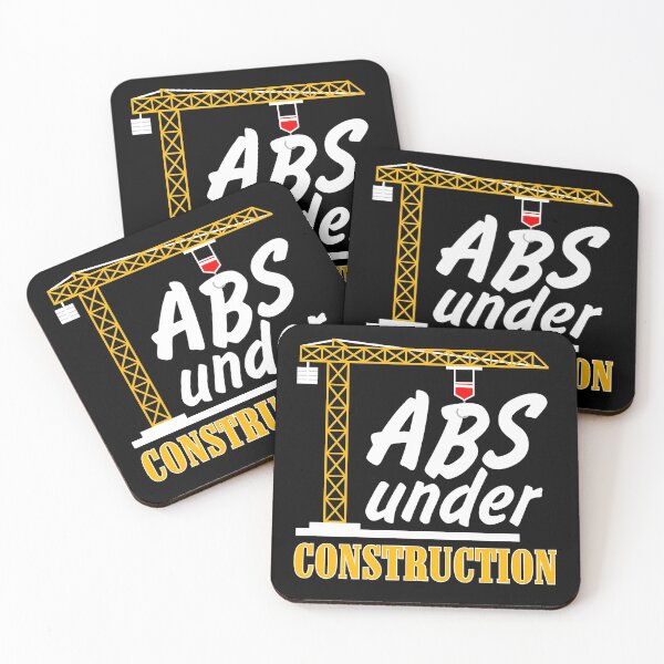 Item preview, Abs under construction sport illustration designed and sold by ARTemyzz.