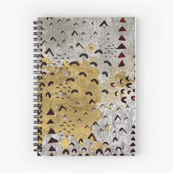 Item preview, Yellow Grey Textured Abstract Safari Pattern designed and sold by Designs By YL.