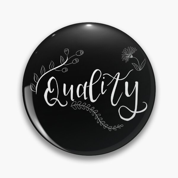 Item preview, Quality (white text) designed and sold by TeeTotallers.