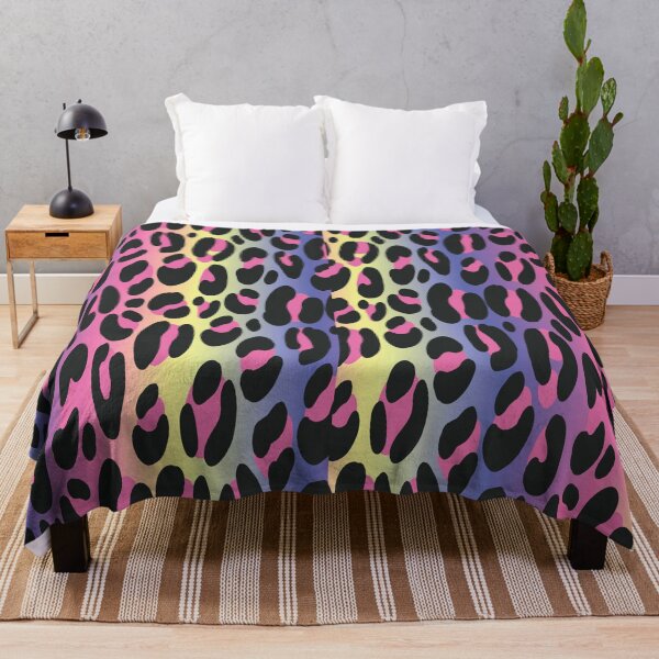 Item preview, Pink, Yellow, Purple Shaded Leopard Prints designed and sold by Wildlife Apparels Inc..