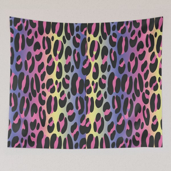 Item preview, Pink, Yellow, Purple Shaded Leopard Prints designed and sold by Wildlife Apparels Inc..
