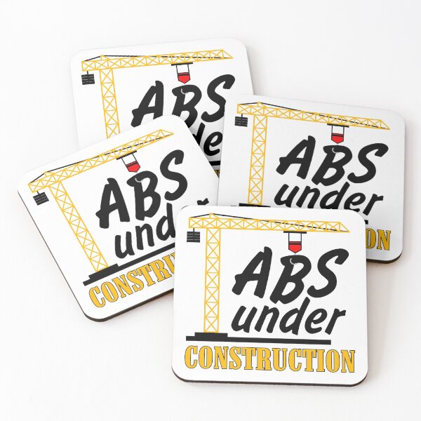 Item preview, Abs under construction fitness design designed and sold by ARTemyzz.