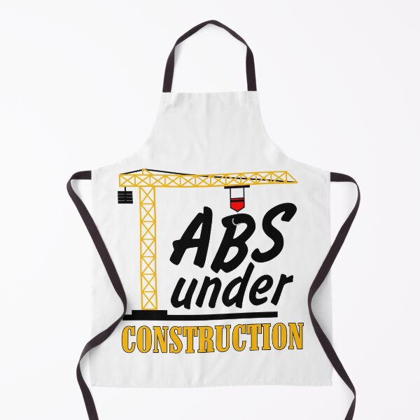 Item preview, Abs under construction fitness design designed and sold by ARTemyzz.