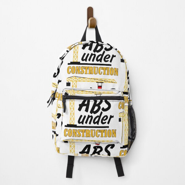 Item preview, Abs under construction fitness design designed and sold by ARTemyzz.