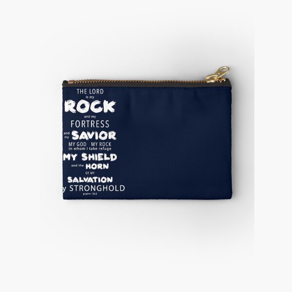 Item preview, Psalm 18 Rock and my fortress designed and sold by ReformedBeard.