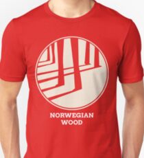 Norwegischer Holz-Murakami Slim Fit T-Shirt