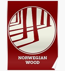 Norwegian Wood Murakami Poster