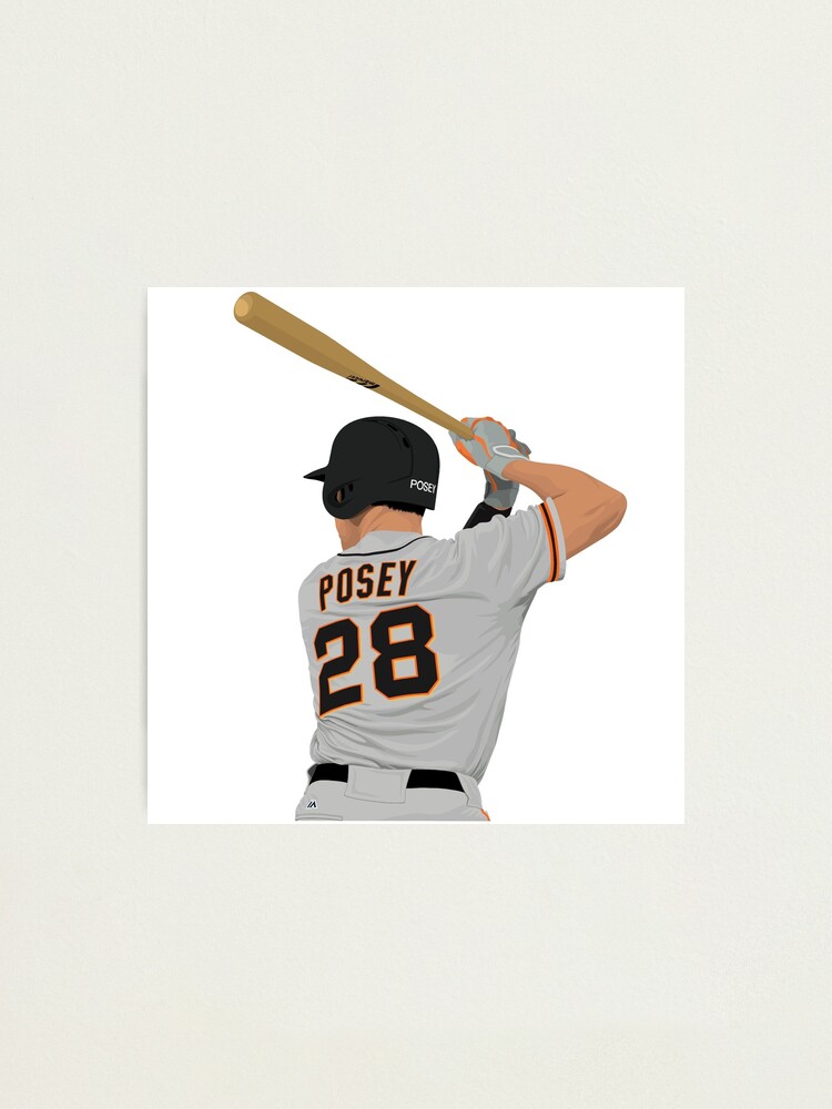 Buster Posey Sticker for Sale by Draws Sports