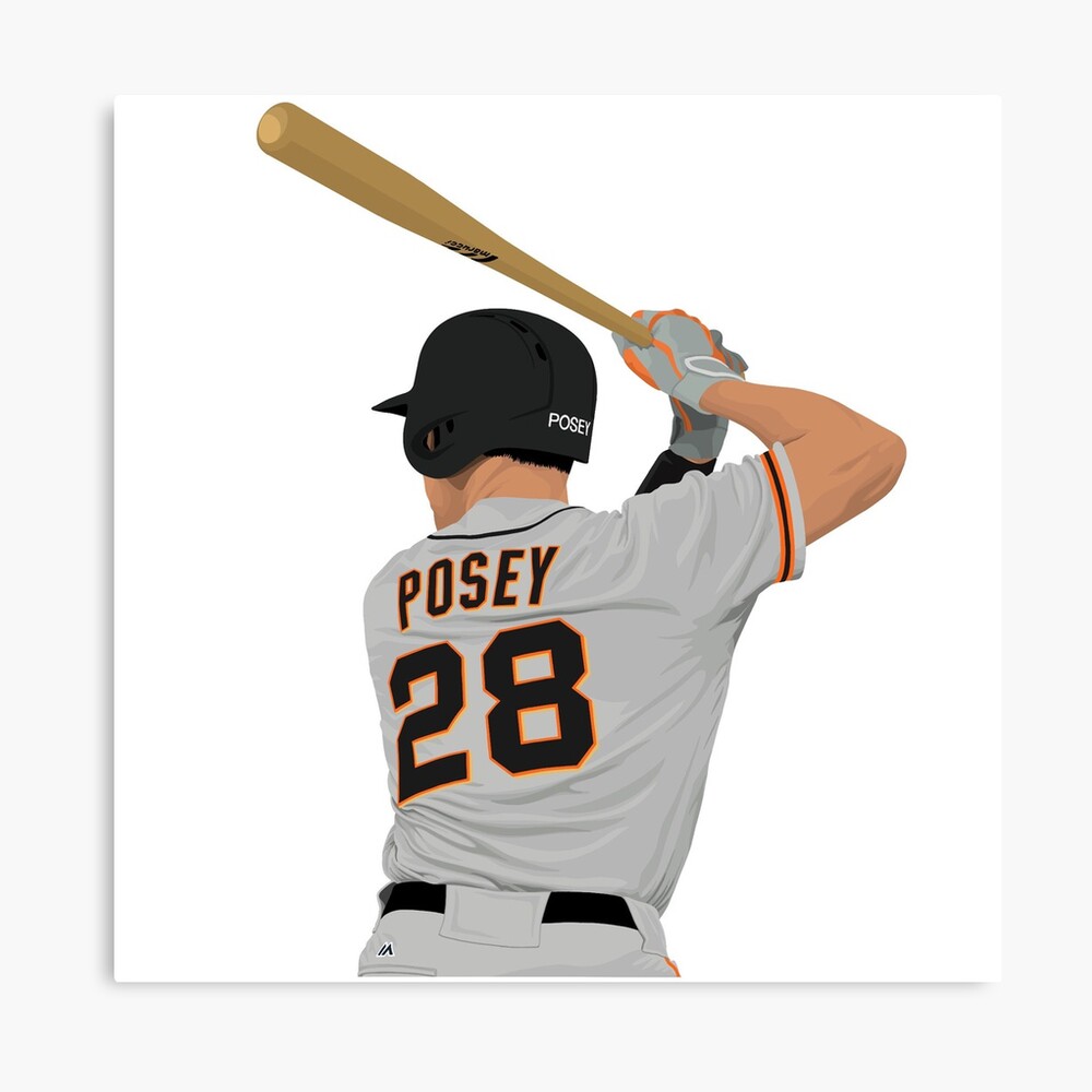 Posey (Buster Posey) Art | Cortney Wall Fine Art