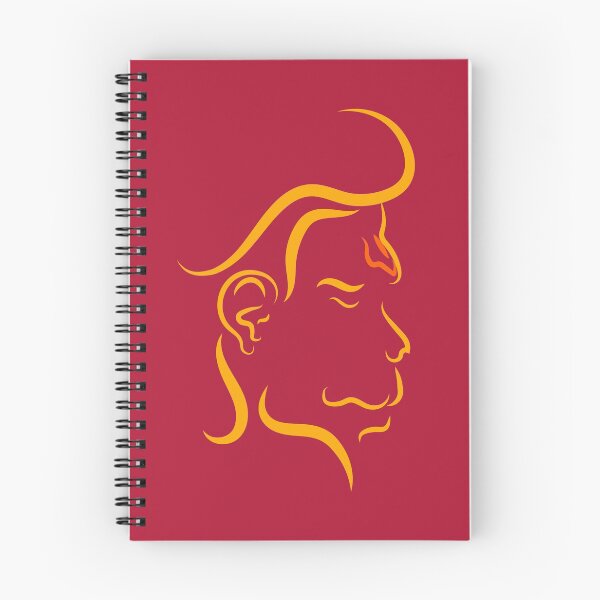 Item preview, Hanuman God, Bajrangbali, Hindu god line art logo design for print designed and sold by Artoholicc.