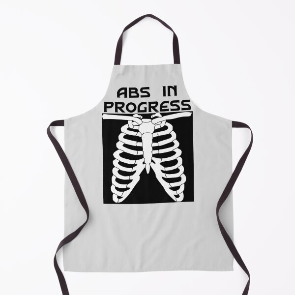 Item preview, Abs In Progress Funny | Abs In Progress text and graphic | Abs In Progress Incomplete | Funny Skeleton Art | Funny Human Bones Graphic Design designed and sold by Violet Treasures.