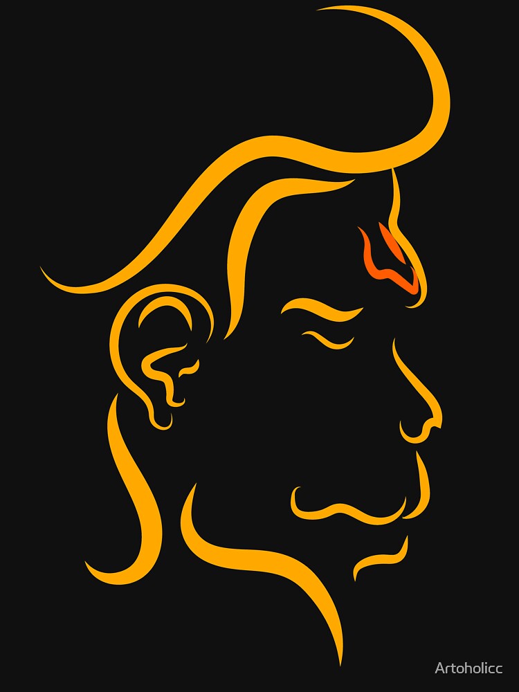 Hanuman mascot logo Royalty Free Vector Image - VectorStock