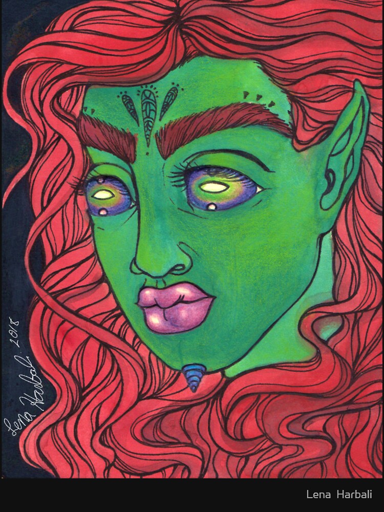Goddess of Galactic Vision by LenaYH