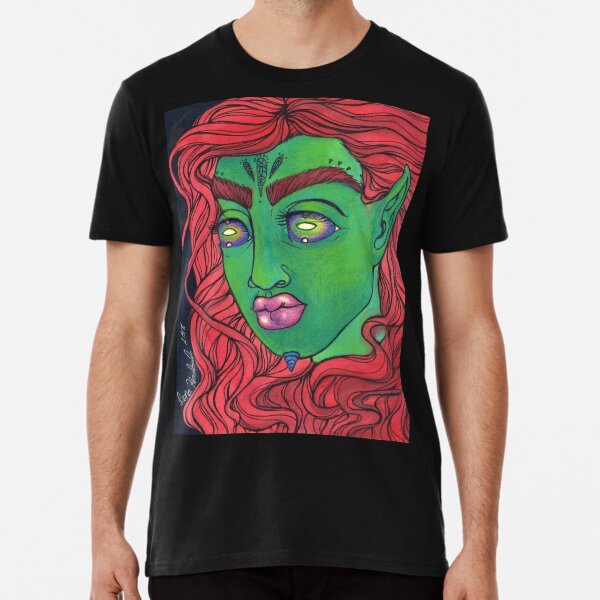 Goddess of Galactic Vision Premium T-Shirt