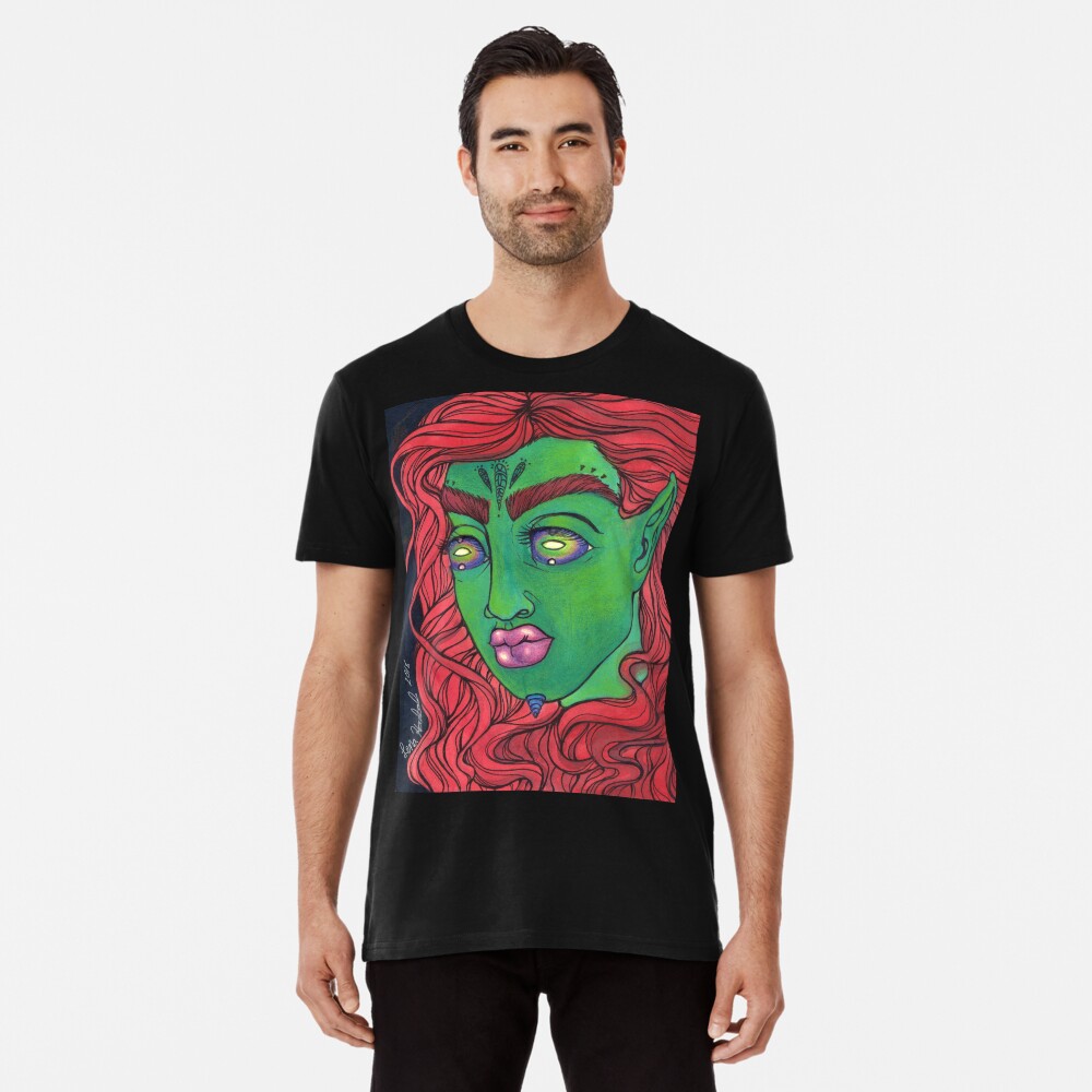 Goddess of Galactic Vision Premium T-Shirt