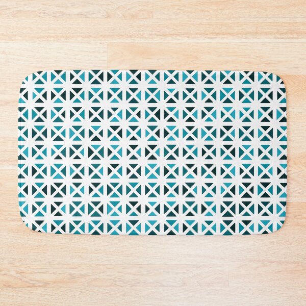 Item preview, Rounded Triangle Pattern (Blue Green) designed and sold by John Uttley.