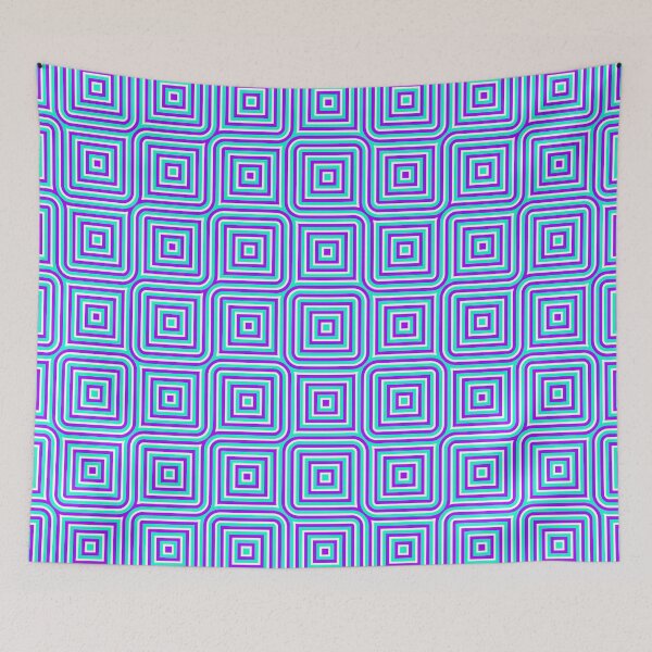 Item preview, Blue Purple Squares designed and sold by Sybille-Yates.