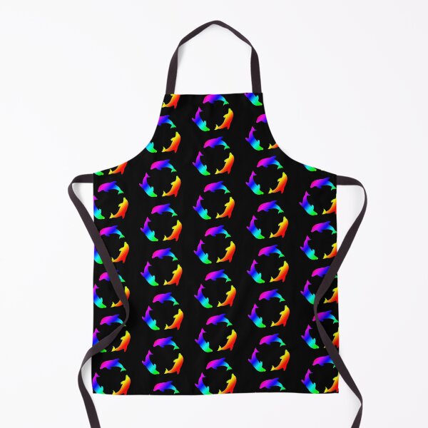 Item preview, Rainbow Dolphin Circle designed and sold by Moti Black.