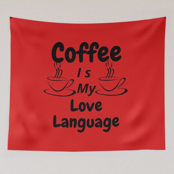 Item preview, Coffee is my love language designed and sold by Built After 5.