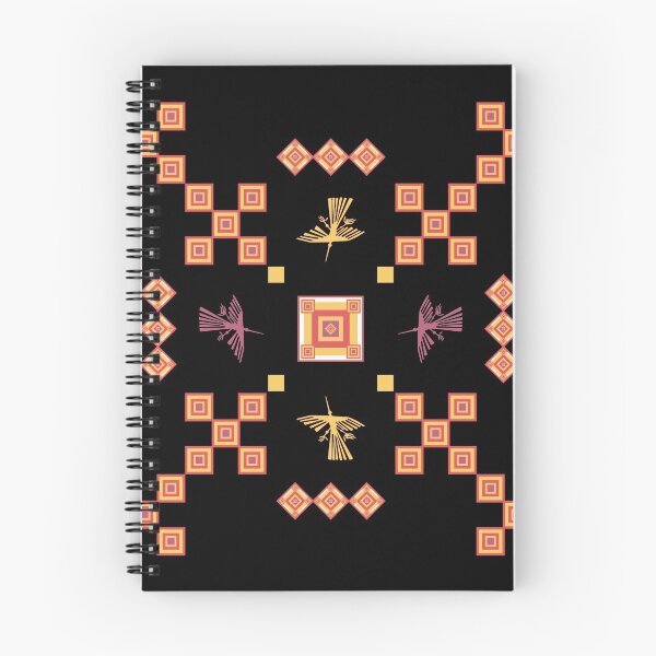 Item preview, Peru: Nazca Lines (Condor) - Geometric Design (Black) designed and sold by LuVergel.