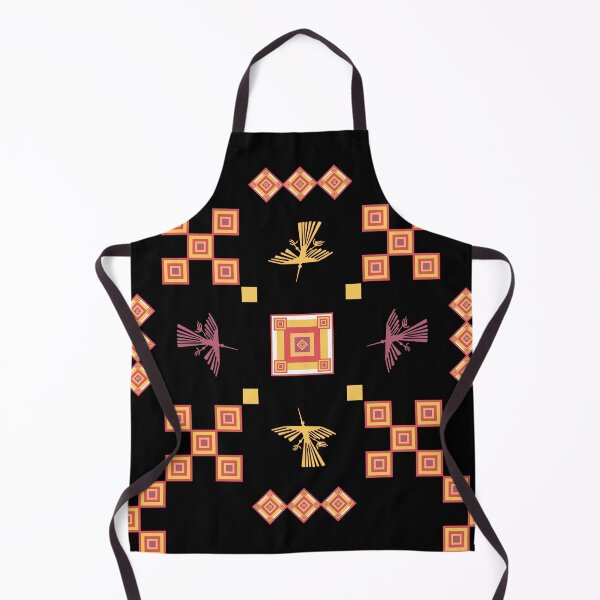 Item preview, Peru: Nazca Lines (Condor) - Geometric Design (Black) designed and sold by LuVergel.