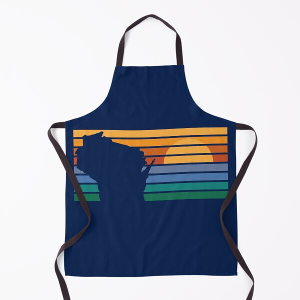 Item preview, Wisconsin Sunset Sunrise 1970s style designed and sold by gstrehlow2011.