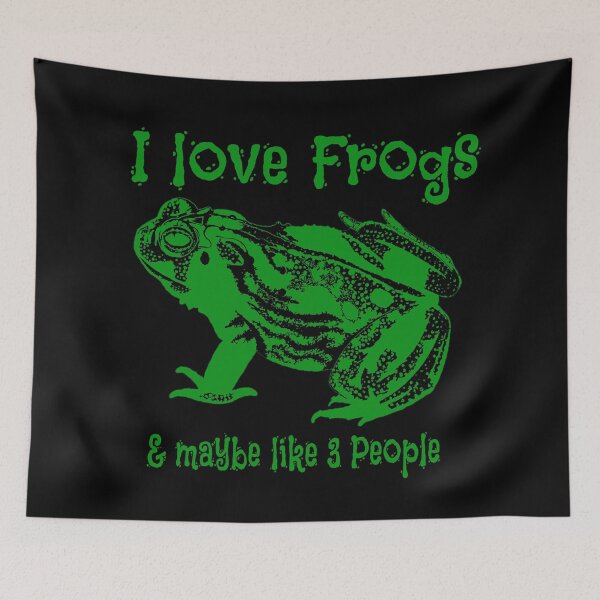 Item preview, Man I Love Frogs designed and sold by loveoceanair.