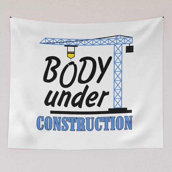 Item preview, Body under construction training design designed and sold by ARTemyzz.