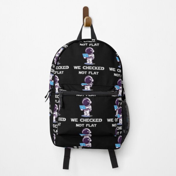 Item preview, NASA Not Flat We Checked it..... designed and sold by kikinafashion.