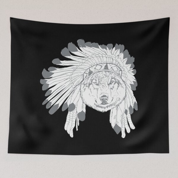 Item preview, Wolf Headdress designed and sold by Troy Green.