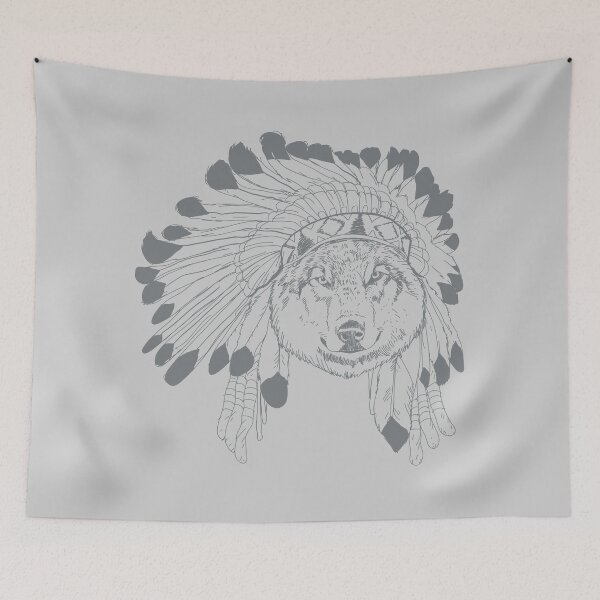 Item preview, Wolf Headdress designed and sold by Troy Green.