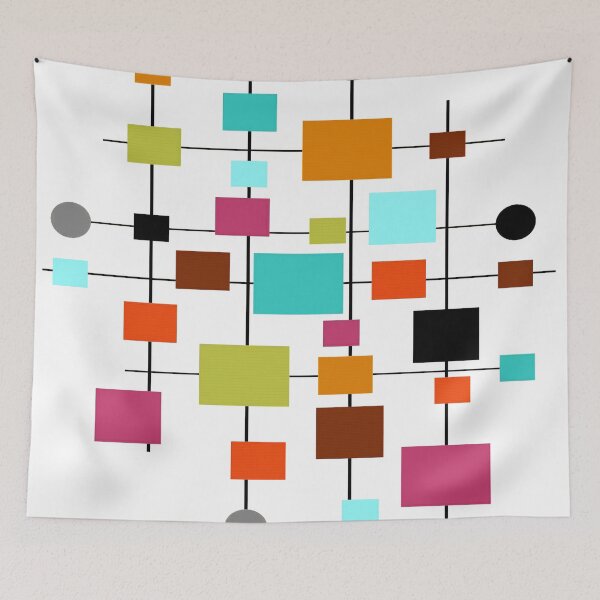 Item preview, Mid-Century Modern Art 1.3.1 designed and sold by Old Urban Farmhouse Design Studio.