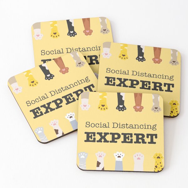 Item preview, Social Distancing Expert designed and sold by Quotabletees.