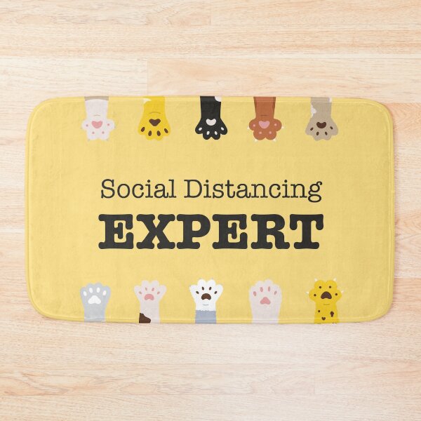 Item preview, Social Distancing Expert designed and sold by Quotabletees.