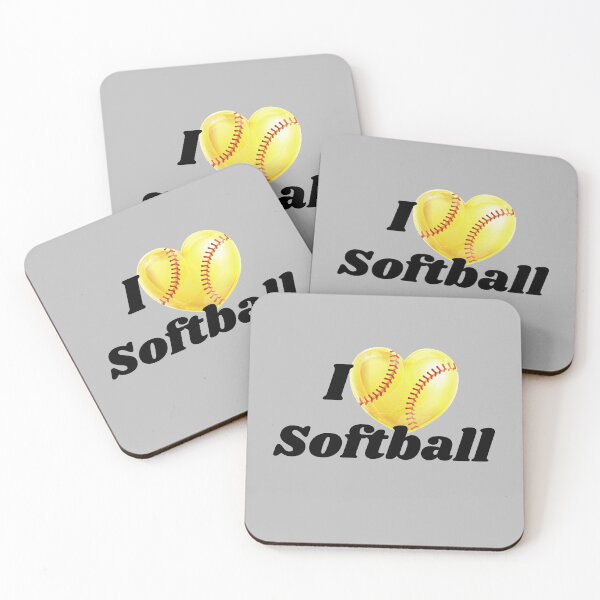 Item preview, I Love Softball designed and sold by Lilaclown.